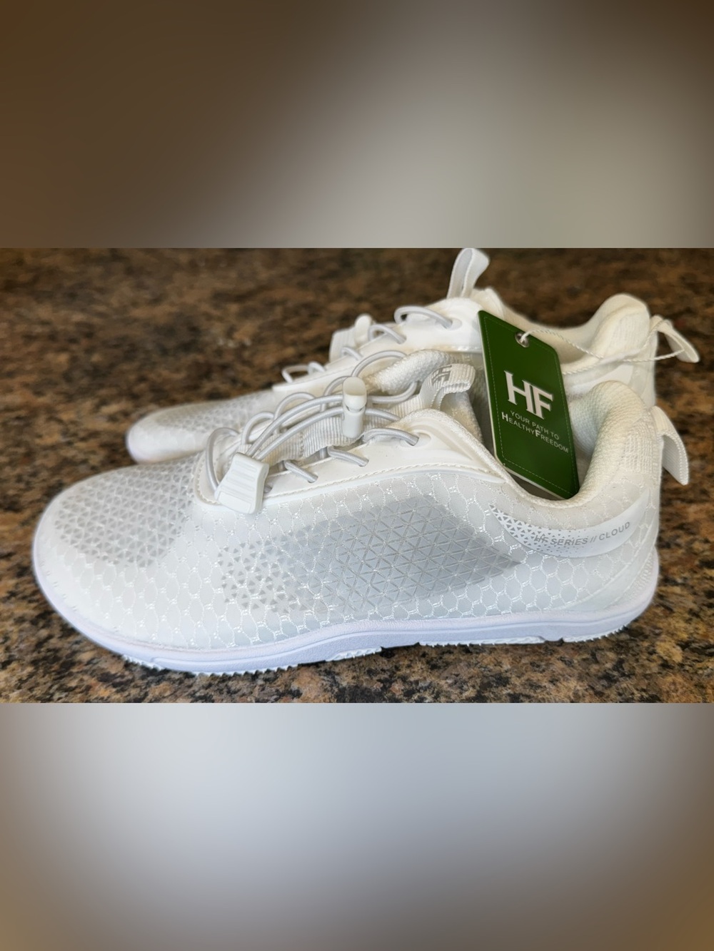 Hike Footwear HF Series 2 Cloud Flow White Barefoot  Sneakers  EU36 Women’s 6 M4